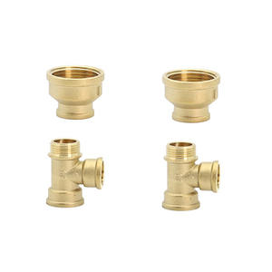 Kit de raccords de tuyauterie en laiton personnalisé de haute qualité 1/2 "à 3/4" réducteur, té, union, NPT fileté pour conduites d'eau/gaz - Product Image 6