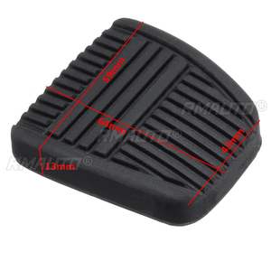 2pcs <b>Car</b> Brake Clutch <b>Pedal</b> Pad Rubber Cover 31321-14020 31321-14010 for Toyota 4Runner Camry Celica Land Cruiser Paseo RAV4 - Product Image 2