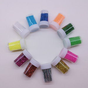 Cadre photo Hongzun, poudre scintillante or, bleu, argent, multicolore, fournitures artisanales pour la décoration de Noël, projets DIY - Product Image 2