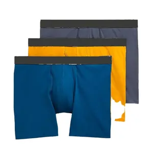 shopify website supplier open fly design underwear men men's underwear modal boxer briefs modal mens underwear