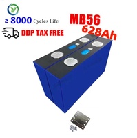 Batterie EV Mb56 3.2v 628ah Lifepo4 Grade A, cellule Lifepo4 120000 cycles, longue durée de vie, Lf628 pour les systèmes de stockage d'énergie solaire et éolienne