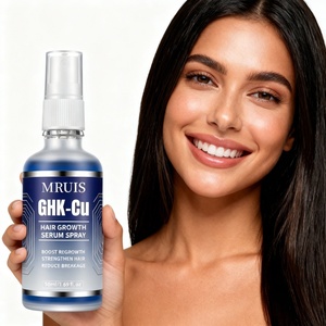 <span class=keywords><strong>Spray</strong></span> de croissance capillaire à la marque privée AHK-CU GHK-CU, peptide de cuivre, <span class=keywords><strong>repousse</strong></span> des <span class=keywords><strong>cheveux</strong></span> plus épais, soin anti-chute pour hommes et femmes, vente en gros OEM - Product Image 1
