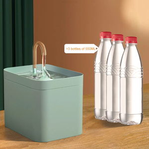1.5L otomatik küçük hayvan filtre ile su sebili çeşme kapalı kullanım kedi su şişesi küçük hayvanlar için çanaklar - Product Image 3