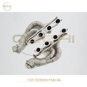 ท่อไอเสียสแตนเลส <span class=keywords><strong>Ochi</strong></span> หนา 1.5 มม. ผิวเซรามิก สำหรับ Ferrari F430 SC พร้อมแผ่นกันความร้อน คุณภาพสูง สำหรับรถยนต์ - Product Image 5