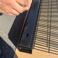 Hete Aanbiedingen Anti-Snij 358 Doorzichtige Warmtebehandelde Staal Schuttingpanelen Hoge Kwaliteit Dicht Gaas Op Maat Gemaakt Anti-Klim Eenvoudig te Monteren