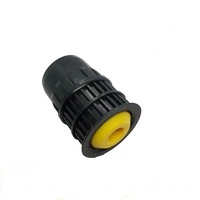 Cache-roue d'extrémité de roulement à billes en acier/PVC/nylon de haute qualité WA pour convoyeurs, nouvelle roue pleine, couleur personnalisée