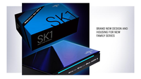 Boîtier TV intelligent SK1 8K, lecteur multimédia Amlogic S928X-K, 4 Go 128 Go, WiFi 6, BT5.2, OS 11, décodeur de streaming Ultra HD