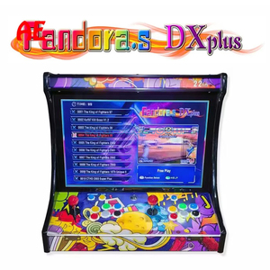 Mới giá rẻ hai máy nghe nhạc đường phố máy bay chiến đấu trò chơi 22 inch Arcade Video Game Console đồng tiền hoạt động máy trò chơi - Product Image 4