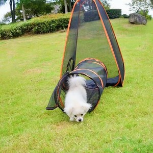 Duurzame Nylon Pop-Up Pet Play Speelgoed Tenten Gratis Toegang Kegelvormige Tentunnels Vervaardigen Bestseller Verpakt In Doos - Product Image 6