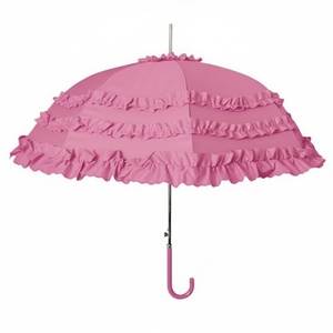 Elegant and Beautiful <b>Umbrella</b> with Lace Trim for Sun protection and Waterproofing Designed for Wedding Photography and Women - Product Image 2