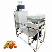 Machine industrielle de craquage de noyau d'abricot Machine à décortiquer les amandes Extracteur de coquille dure d'amande