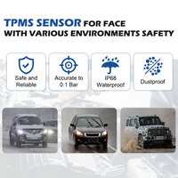 Capteur de pression des pneus universel Sorghum 433mhz, capteur TPMS pour BMW LandRover Volkswagen Renault Peugeot Mercedes-Benz