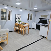 Appartement mobile modulaire haut de gamme, mini-villa préfabriquée, maison-conteneur type Apple Cabin