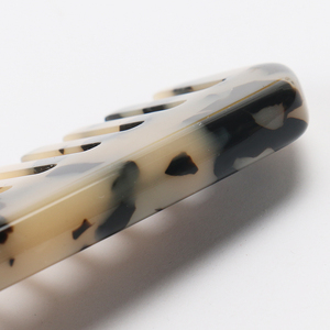 Peignes en acétate de cellulose haut de gamme personnalisés, épaisseur 8 mm, uniquement polissage, sans peinture, pour coiffure à domicile, pour femmes - Product Image 3