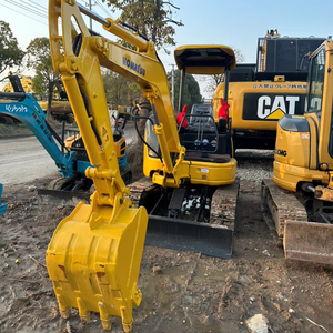 Excavatrice hydraulique sur chenilles Komatsu 35MR d'occasion efficace dans un espace étroit Durable et adaptable 20MR 30MR 35MR 40MR 50MR 55MR 56 - Product Image 2