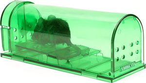 Piège à rats intelligent et sans cruauté en plastique pour attraper les rongeurs vivants, boîte de capture pour l'intérieur - Product Image 4
