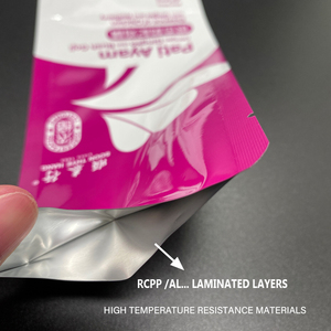 Sac de cuisson à cornue haute température personnalisé 121 Sterliziation debout sacs de mylar d'emballage alimentaire - Product Image 4