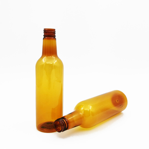 Botella de Plástico para Beber de 300 ml con Forma de Botella de <span class=keywords><strong>Cerveza</strong></span> y Cuello Largo, con Tapa Metálica Plateada - Product Image 5
