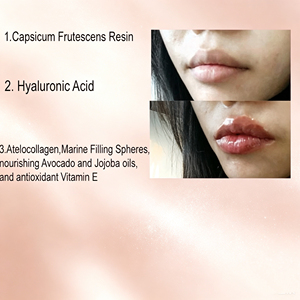 Nouvelle Formule Saveur Huile à Lèvres Repulpante Extrêmement Efficace Soin Hydratant Gel Brillant à Lèvres Fortement Repulpant - Product Image 2