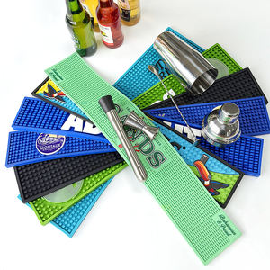 Accesorios de cerveza de Pvc personalizados, alfombrillas de goma de marca Chivas con logotipos - Product Image 5