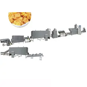 Breakfast Cereals Machine Coco Balls Crunch Cheerios Corn Flakes Processing Line
