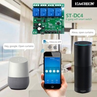 AC85-220V 5V Domotique Modules Jogging Progressif WIFI Commutateur Intelligent Sans Fil Relais RF Reçoivent 433mhz Télécommande 4CH
