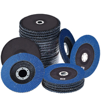 Outils abrasifs, disque à lamelles en zirconium de 115 mm, 4,5 pouces, grain 40, T27, OEM, dureté moyenne, pour meuleuse d'angle