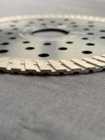 114mm Continuer Turbo Pro Pierre Diamant Lame De Scie Coupe pour Granit Marbre Porcelaine Carrelage et Matériaux Abrasifs 22.23 Arbor