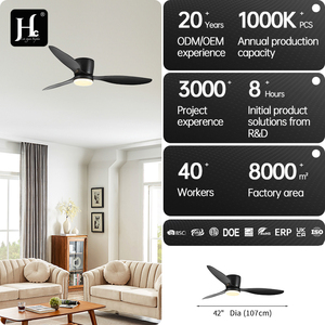 Living room 42-inch 3-leaf modern <b>remote</b> <b>control</b> <b>ceiling</b> fan with <b>light</b> and bedroom <b>remote</b> <b>control</b> - Product Image 4