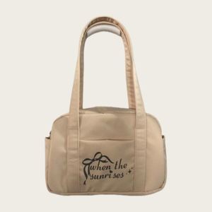 Bolsa de Mano de Lona de Algodón Personalizada con Cierre, Mini Bolsa de Compras para Estudiantes y Maquillaje, Precio al por Mayor - Product Image 2