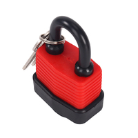Cadenas de sécurité laminé étanche, anti-effraction, avec cylindre en laiton, haute résistance, anti-coupure, en fer multicouche, avec clés