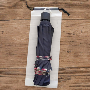 Bolsa de almacenamiento para paraguas impermeable y resellable, adecuada para uso en exteriores, uso en el coche, bolsa para paraguas con cordón, funda impermeable - Product Image 3