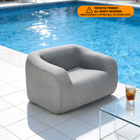 Canapés gonflables paresseux en gros, ensemble de canapés confortables en tissu, fauteuil de cinéma, canapé-lit relaxant pour adultes