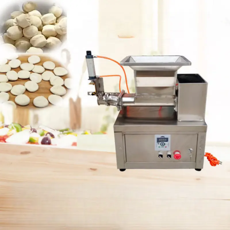 Máquina cortadora de masa comercial equipo de comida para bolas de masa