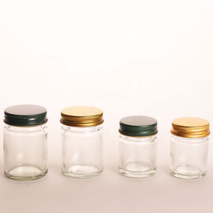 50 ml Voyage Rechargeable <span class=keywords><strong>Mini</strong></span> Verre Baume À Base De Plantes Bouteille <span class=keywords><strong>Maison</strong></span> Salve Pommade avec Métal Or Bouchon À Vis - Product Image 6