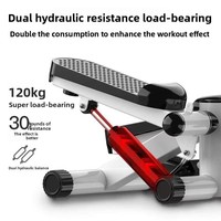 Mini Stepper Hydraulique Multifonction Silencieux pour Fitness à Domicile et Entraînement en Intérieur