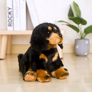 Kualitas tinggi 14 gaya Duduk boneka emas retriever labrador anjing mewah Corgi Bulldog Labrador simulasi anjing mewah