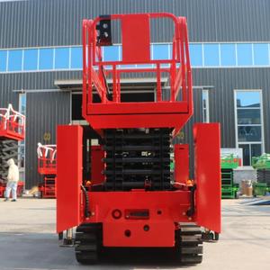 Elektrische Scherenhebebühne für Mobile Arbeitsplattformen Raupen-Scherenhebebühne 8m~14m - Product Image 4