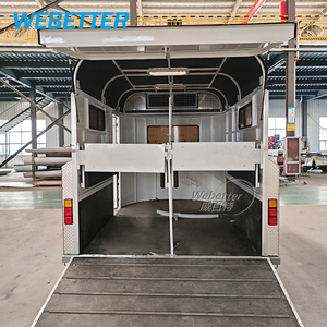 WEBETTER-Remorque classique américaine pour <span class=keywords><strong>chevaux</strong></span>, concessions, chariot <span class=keywords><strong>à</strong></span> <span class=keywords><strong>chevaux</strong></span>, <span class=keywords><strong>caravane</strong></span> flottante - Product Image 5