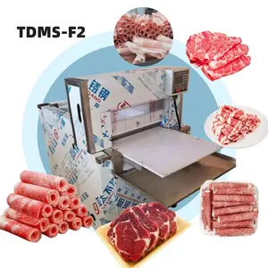 Hete Verkoop Slager Vlees Snijmachine Snijden Vers Rundvlees Schapenvlees Bevroren Vlees Snijmachine