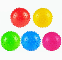 Ballons gonflables amusants pour enfants, jouets en caoutchouc, ballons à picots de dessin animé, grands ballons de massage pour le développement des enfants