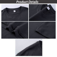 Ensemble short et t-shirt pour homme en coton biologique 100% teint uni 220 grammes, vente en gros, fabricant, t-shirts d'été personnalisés avec mon logo