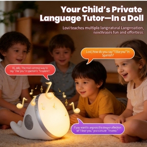 Éclairage d'Ambiance Personnalisé <span class=keywords><strong>pour</strong></span> la Guérison, Compagnon d'Apprentissage Éducatif Intelligent avec Dialogue IA <span class=keywords><strong>pour</strong></span> Enfants, Doté d'un Grand Modèle Intégré - Product Image 1