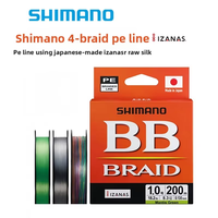Importations du Japon pour BB BRAID LD-M54Y 150M Ligne de pêche en PE ultra-résistante de 0,130 mm de diamètre pour la pêche en bateau en mer