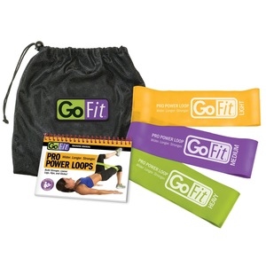 Bande de résistance élastique GoFIt, bande de traction circulaire en latex, fitness, yoga, ensemble GF-2XPL - Product Image 3
