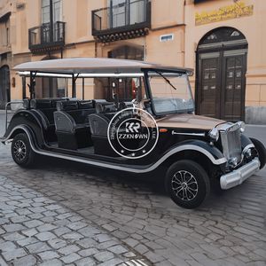 Coche Clásico Eléctrico Vintage de 2025 a Buen Precio, de Fibra de Vidrio y Aluminio, para Servicio de Alimentos, en Venta - Product Image 6