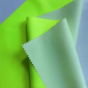 300D X 300D poliestere fluorescente impermeabile di alta qualità Oxford con cappotto latteo per il panno da lavoro - Product Image 1