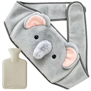 <span class=keywords><strong>Bouillotte</strong></span> en peluche éléphant mignonne, nouveau design, à porter, avec ceinture de maintien, vente en gros - Product Image 1