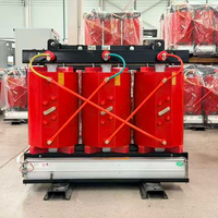 Transformateur triphasé sec 500kVA 630kVA 800kVA CE ISO 11kV 12kV en résine moulée pour distribution électrique industrielle et d'atelier