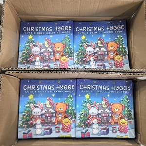 Colección de <span class=keywords><strong>Libros</strong></span> para Colorear con <span class=keywords><strong>Memes</strong></span> Divertidos de Gatitos con Temática Navideña, Encuadernación con Alambre, Impresión UV, Último Estilo de Internet, Libro para Colorear Acogedor y Adorable - Product Image 3